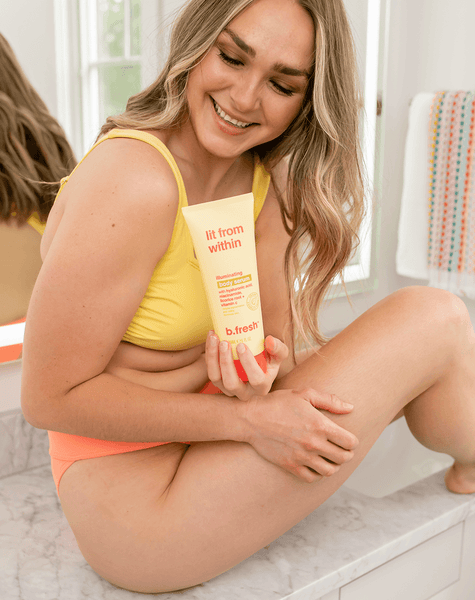 b.fresh lit from within... illuminating body serum b.fresh body serum