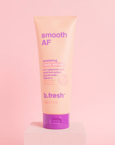 b.fresh smooth AF... exfoliating body serum b.fresh body serum