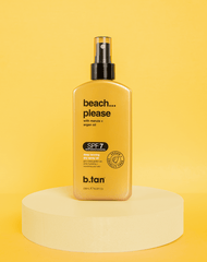 b.tan beach please... SPF7 tanning oil b.tan suncare