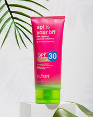 b.tan spf is your bff... SPF30 lotion b.tan suncare