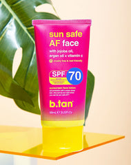 b.tan sun safe AF... SPF70 face lotion b.tan suncare
