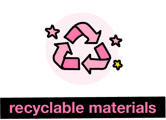 recyclable materials