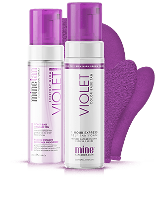 MineTan Violet Tanning Pack Product Bundle