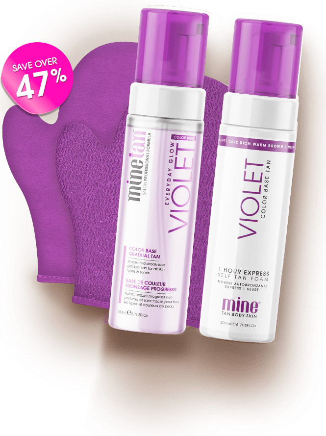 MineTan Violet Tanning Pack