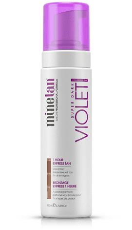 MineTan Violet Self Tan Foam